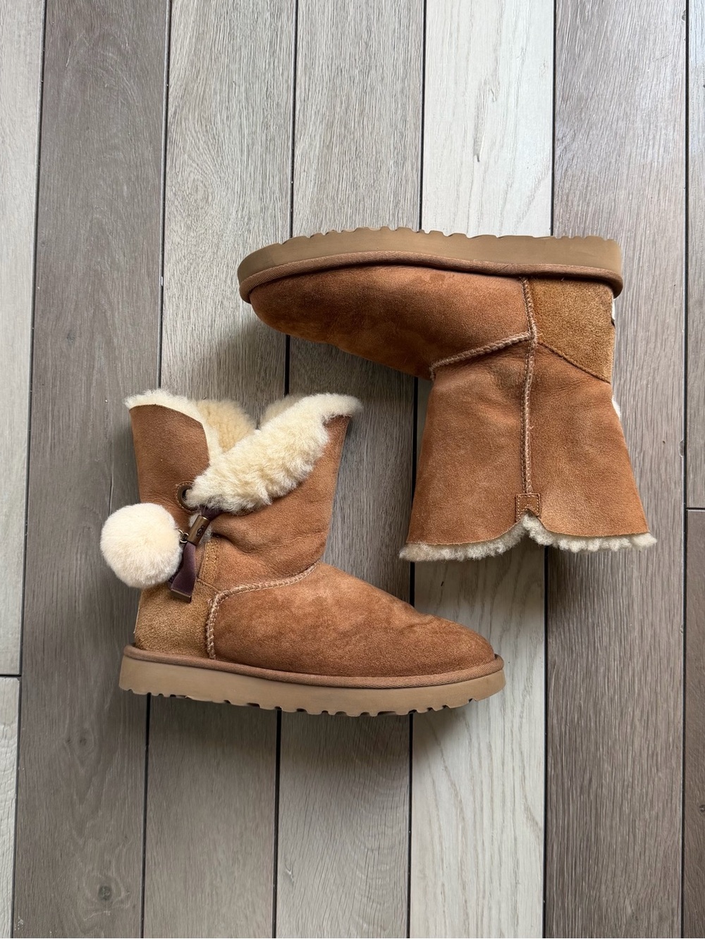 UGG Women’s Irina Tessie Pom Pom Boots